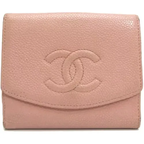 Pre-owned Leather wallets , female, Sizes: ONE SIZE - Chanel Vintage - Modalova