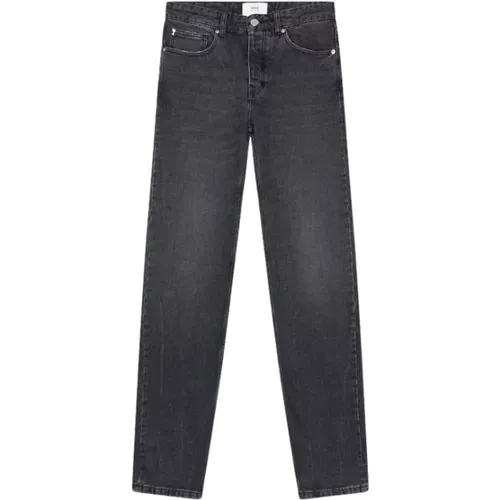 Classic Fit Used Jeans , male, Sizes: W31 - Ami Paris - Modalova