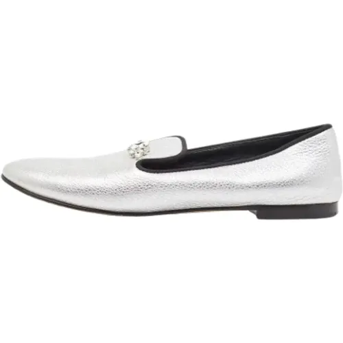 Pre-owned Flats, female, , Size: 9 US Pre-owned Leather flats - Giuseppe Zanotti Pre-owned - Modalova