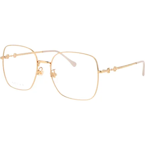 Stilvolle Optische Brille Gg0883Oa Modell , Damen, Größe: 55 MM - Gucci - Modalova