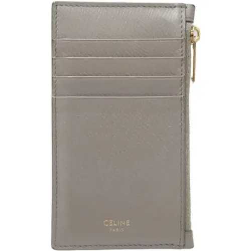 Pre-owned Wallets, female, , Size: ONE SIZE Pre-owned Canvas wallets - Celine Vintage - Modalova