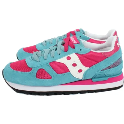 Sneakers, female, , Size: 8 US Light Blue/Pink Shadow Original Sneakers - Saucony - Modalova