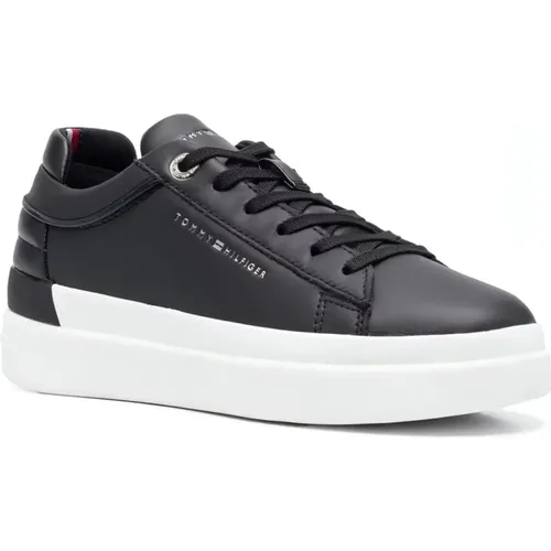 Feminine elevated sneaker , female, Sizes: 3 UK - Tommy Hilfiger - Modalova