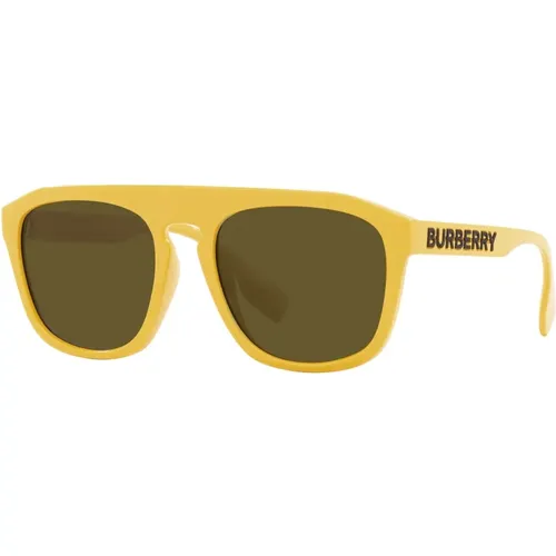 Dark Brown Sunglasses,Matte Sunglasses Dark Grey,Matte /Grey Sunglasses Wren BE - Burberry - Modalova