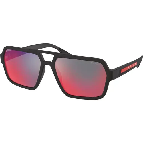Sonnenbrille für Männer - Linea Rossa SPS 01X - Prada - Modalova