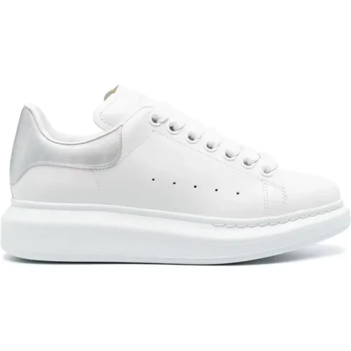 Weiße Oversized Sneakers mit Logo , Damen, Größe: 35 EU - alexander mcqueen - Modalova