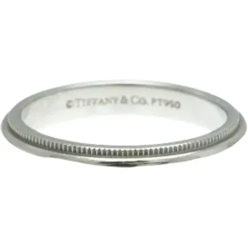 Pre-owned Jewellery, female, , Size: ONE SIZE Pre-owned Platinum rings - Tiffany & Co. Pre-owned - Modalova