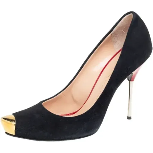 Pre-owned Pumps, female, , Size: 8 US Pre-owned Suede heels - Giuseppe Zanotti Pre-owned - Modalova