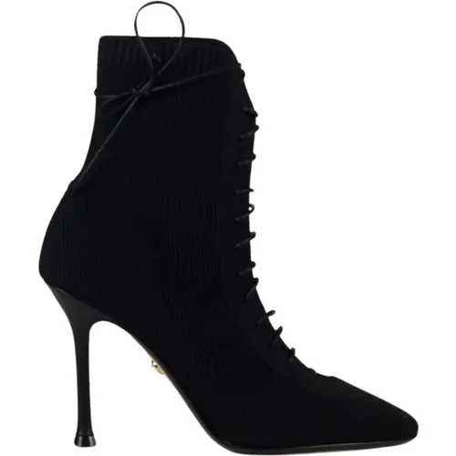 Stylish Heeled Boots , female, Sizes: 3 UK, 7 UK, 4 UK, 6 UK, 5 UK - Alevi Milano - Modalova