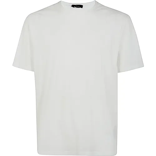 Crepe T-Shirt , male, Sizes: 3XL, 2XL - Herno - Modalova