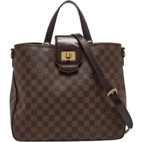 Pre-owned Tote Bags, female, , Size: ONE SIZE Pre-owned Coated canvas totes - Louis Vuitton Vintage - Modalova