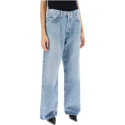 Wide Jeans , Damen, Größe: W28 - Agolde - Modalova