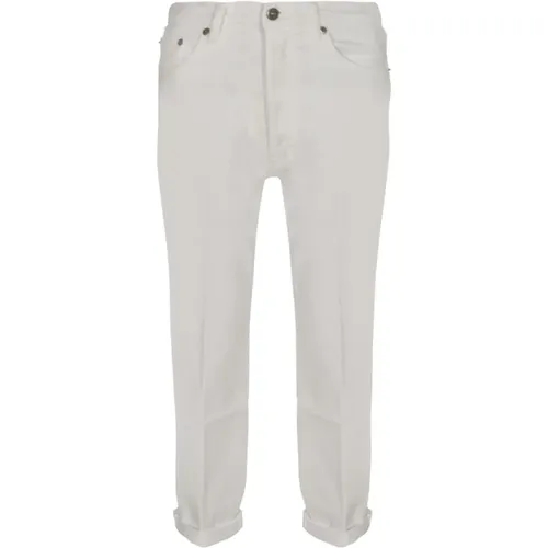 Chinos, female, , Size: W28 Stylish Trousers - Dondup - Modalova