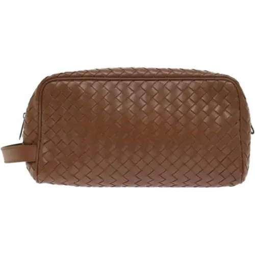 Pre-owned Clutches, female, , Size: ONE SIZE Pre-owned Leather handbags - Bottega Veneta Vintage - Modalova