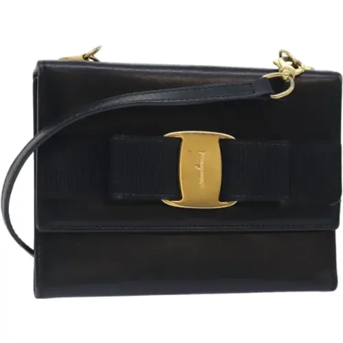 Pre-owned Leather wallets , female, Sizes: ONE SIZE - Salvatore Ferragamo Pre-owned - Modalova