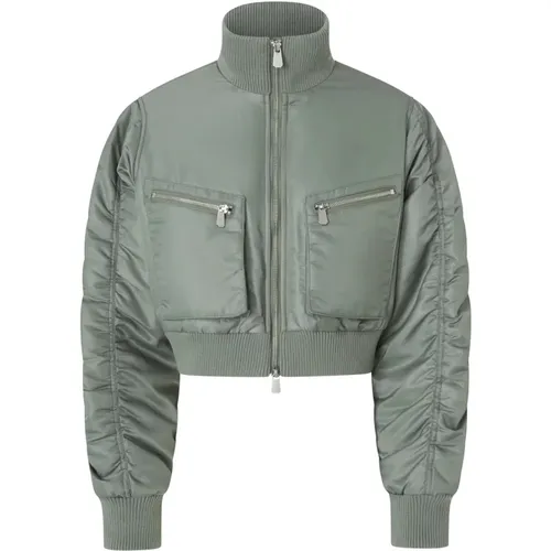 Bomber Jackets, female, , Size: L Bavette Bomber Jacket - pinko - Modalova