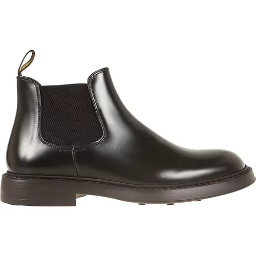 Chelsea Boots, male, , Size: 8 US Tm02 Ebano Beatles Shoes - Doucal's - Modalova