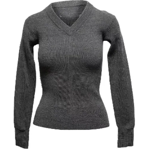 Pre-owned Wool tops , female, Sizes: XS - Maison Margiela Pre-owned - Modalova