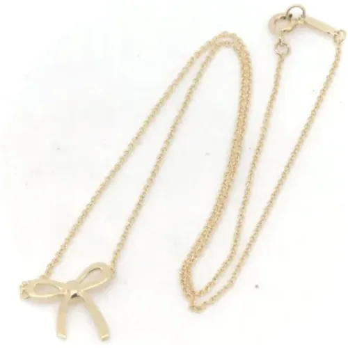 Pre-owned Metal necklaces , female, Sizes: ONE SIZE - Tiffany & Co. Pre-owned - Modalova