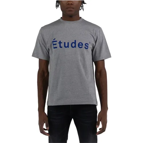 T-Shirts , male, Sizes: L, XL, S, M - Études - Modalova