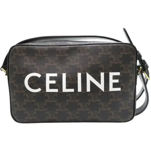 Pre-owned Cross Body Bags, female, , Size: ONE SIZE Pre-owned Leather celine-bags - Celine Vintage - Modalova