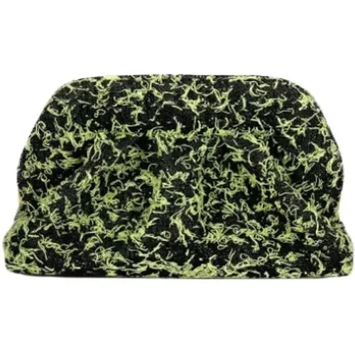 Clutches, female, , Size: ONE SIZE Frayed Foliage Clutch Bag Vegan Fabric - THEMOIRè - Modalova