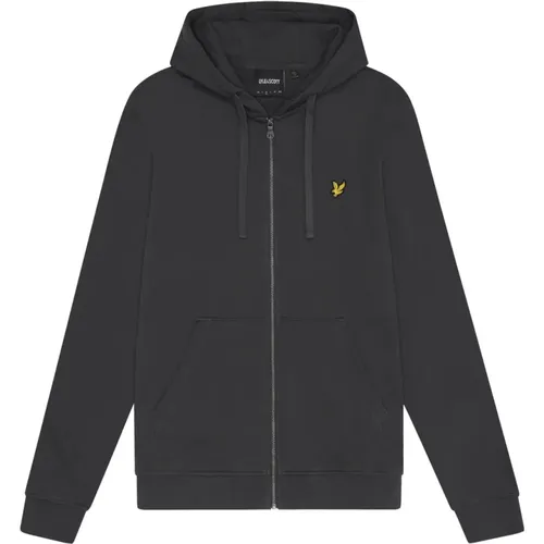 Zip Through Hoodie , Herren, Größe: S - Lyle & Scott - Modalova