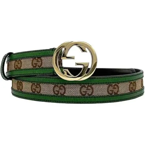 Pre-owned fabric belt , female, Sizes: ONE SIZE - Gucci Vintage - Modalova