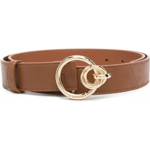 Crumpled Belt , female, Sizes: L - pinko - Modalova