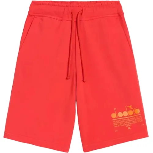 Casual Shorts, male, , Size: XS Bermuda Shorts for Men - Diadora - Modalova