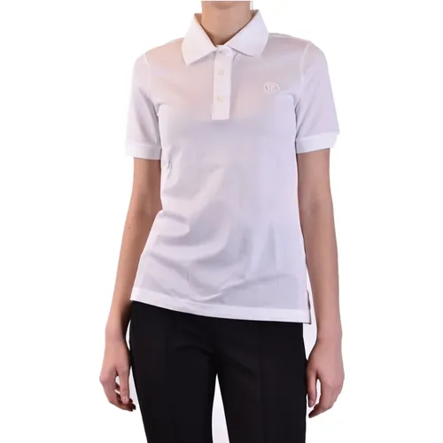 Klassisches Polo-Shirt , Damen, Größe: XS - Burberry - Modalova