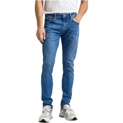 Slim-fit Jeans , male, Sizes: W36 L32, W29 L32, W30 L32, W34 L32, W33 L32, W32 L32, W31 L32 - Pepe Jeans - Modalova