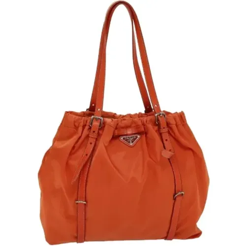 Pre-owned Tote Bags, female, , Size: ONE SIZE Pre-owned Nylon prada-bags - Prada Vintage - Modalova