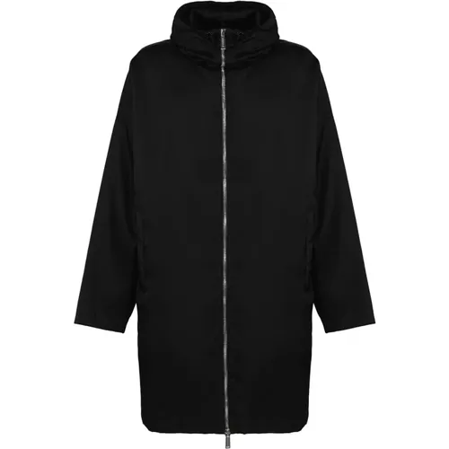 Parkas, male, , Size: L Men`s Parka Coat - Stay Warm and Stylish - Dsquared2 - Modalova