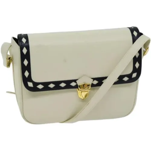 Pre-owned Cross Body Bags, female, , Size: ONE SIZE Pre-owned Leather shoulder-bags - Yves Saint Laurent Vintage - Modalova