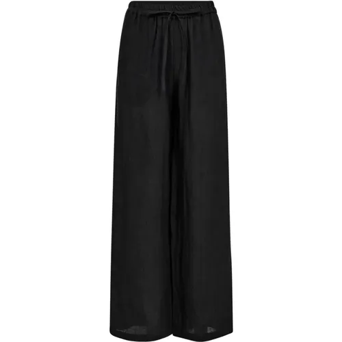 Loisecc Linen Long Pant , female, Sizes: L, M - Co'Couture - Modalova