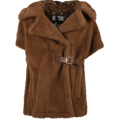 Faux Fur & Shearling Jackets, female, , Size: M/L Jackets Lanoso4 - Max Mara - Modalova