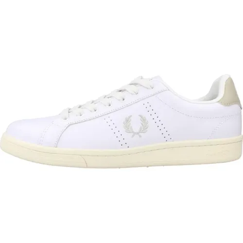 Leder Sneakers für Männer , Herren, Größe: 40 EU - Fred Perry - Modalova