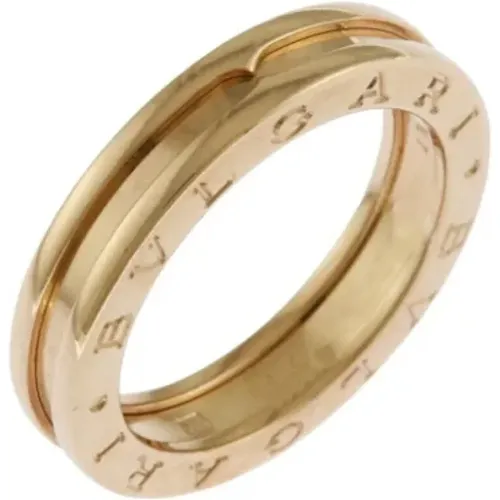 Pre-owned Jewellery, female, , Size: ONE SIZE Pre-owned Rose Gold rings - Bvlgari Vintage - Modalova