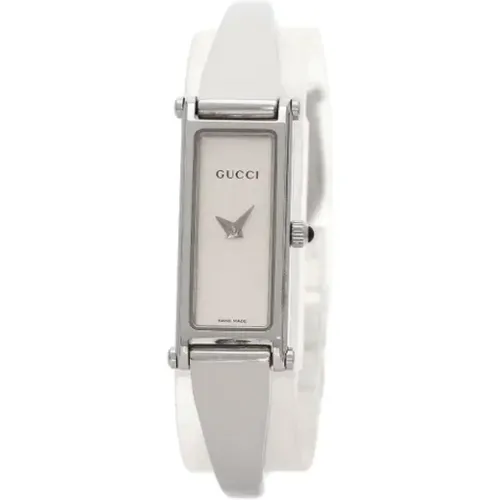 Pre-owned Watches, female, , Size: ONE SIZE Pre-owned Stainless Steel watches - Gucci Vintage - Modalova