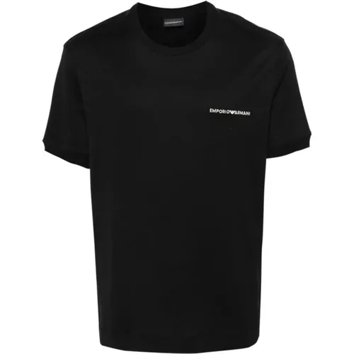 Armani Logo T-Shirt , Herren, Größe: 2XL - Emporio Armani - Modalova