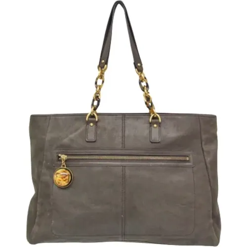 Pre-owned Tote Bags, female, , Size: ONE SIZE Pre-owned Leather totes - Fendi Vintage - Modalova