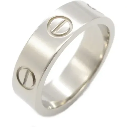 Pre-owned Jewellery, female, , Size: ONE SIZE Pre-owned Metal rings - Cartier Vintage - Modalova