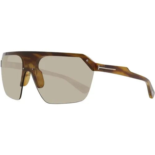 Sunglasses, male, , Size: ONE SIZE Mono Lens Sunglasses UV Protection - Tom Ford - Modalova