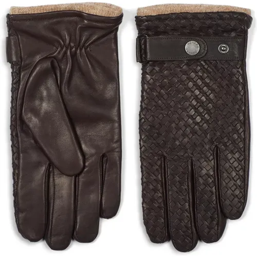 Gloves, male, , Size: L Leather Gloves Axel - Howard London - Modalova