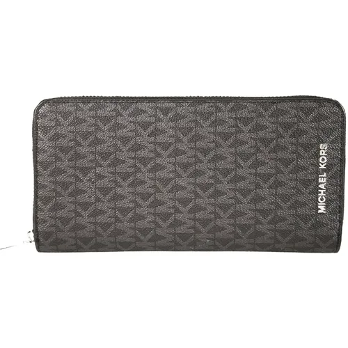 Logo Canvas Zip Around Smartphone Wallet , female, Sizes: ONE SIZE - Michael Kors Pre-owned - Modalova