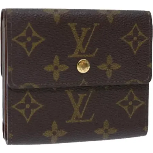 Pre-owned Wallets, female, , Size: ONE SIZE Pre-owned Canvas wallets - Louis Vuitton Vintage - Modalova
