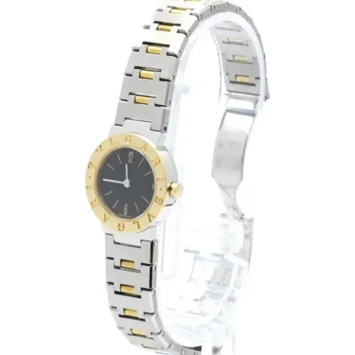 Pre-owned Watches, female, , Size: ONE SIZE Pre-owned Stainless Steel watches - Bvlgari Vintage - Modalova