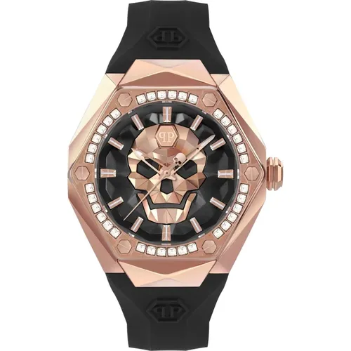 Watches, male, , Size: ONE SIZE Men's Watch The $Kull Spikes - Philipp Plein - Modalova