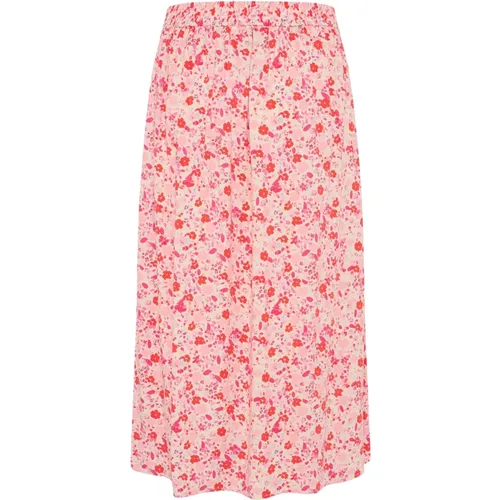 Red Mini Flower Skirt , female, Sizes: L, M, S, XL, XS, 2XL - Part Two - Modalova